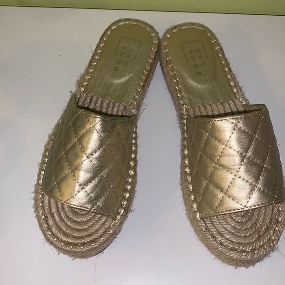 ShuShop Shoes - Shu Shop Espadrille Slides